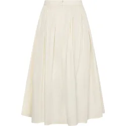 KnowledgeCotton Apparel Damen Pleated Satin Rock
