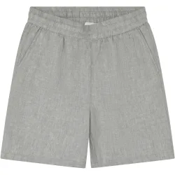 KnowledgeCotton Apparel Damen Posey Wide Mid-Rise Linen Shorts