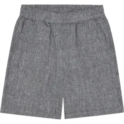 KnowledgeCotton Apparel Damen Posey Wide Mid-Rise Linen Shorts