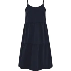 KnowledgeCotton Apparel Damen Seersucker Strap Kleid