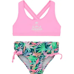 Color Kids Kinder Front Print & Aop Bikini