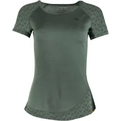 Grüezi Bag Damen Deanna Boulder WoodWool T-Shirt