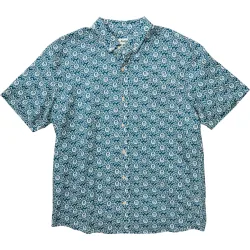Brava Fabrics Herren Asis Percales Daisy Boxy Hemd