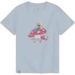 Bavarian Caps Damen Schlumpfines Schwammerlsofa T-Shirt