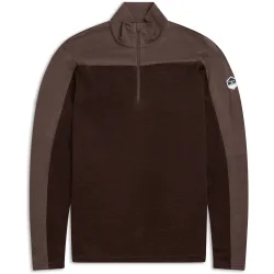 Bergans Herren Inner:Dual Merino Half Zip Longsleeve