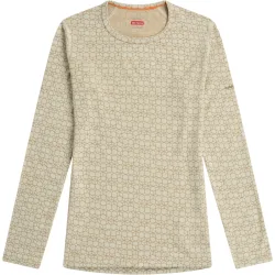 Icebreaker Damen Merino 260 Oasis Vertex Alpine Geo Longsleeve