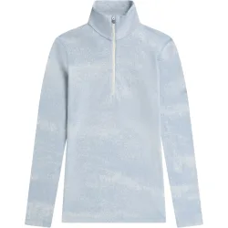 Icebreaker Damen 260 Oasis Vertex Half Zip Chillwave Longsleeve