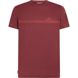 Icebreaker Herren Merino 150 Tech Lite Range Stripes T-Shirt