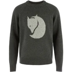 Fjällräven Herren Fjällräven Logo Knit Pullover