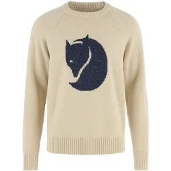Fjällräven Herren Fjällräven Logo Knit Pullover