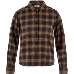 Fjällräven Damen Övik Boxy Flannel Bluse