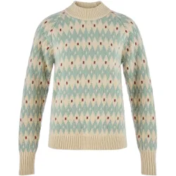 Fjällräven Damen Övik Jacquard Knit Pullover
