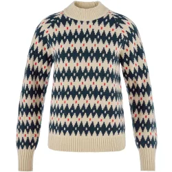 Fjällräven Damen Övik Jacquard Knit Pullover
