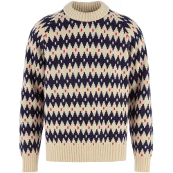 Fjällräven Herren Övik Jacquard Knit Pullover