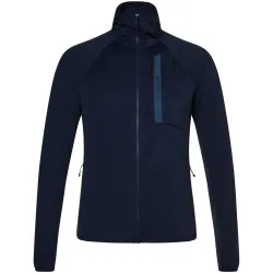 Bergzeit Basics Herren Allalinhorn Fleece Hoodie Jacke