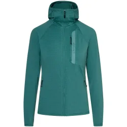 Bergzeit Basics Damen Allalinhorn Fleece Hoodie Jacke