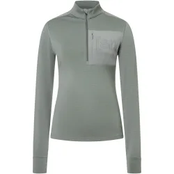 Super.Natural Damen Shoulder Guard 1/4 Zip Pullover