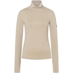 Super.Natural Damen Split Brush Turtleneck Pullover