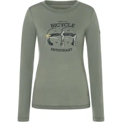 Super.Natural Damen Bike Enthusiast Longsleeve