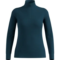 Odlo Damen Active X-warm Bl Turtle Half Zip Longsleeve