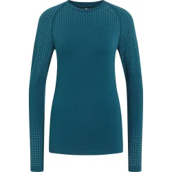 Odlo Damen Performance Warm Bl Crew Longsleeve