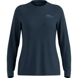 Odlo Damen Merino 200 X Frozen Lake Longsleeve
