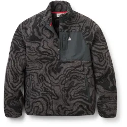 Passenger Herren Offroad 2.0 Sherpa 1/2 Zip Fleece Jacke