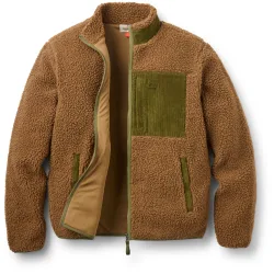 Passenger Herren Trekker 2.0 Deep-Pile Sherpa Fleece Jacke