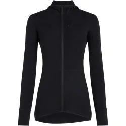 Icebreaker Damen 300 RealFleece Descender Hoodie Jacke