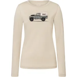 Super.Natural Damen Dog Excursion Longsleeve