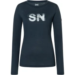 Super.Natural Damen Cross Country Logo Longsleeve