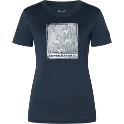 Super.Natural Damen Snow Drops Bio J T-Shirt