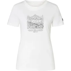 Super.Natural Damen Mountain Lovers Bio C T-Shirt
