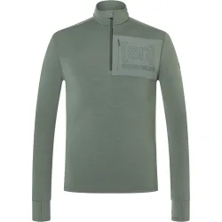 Super.Natural Herren Shoulder Guard 1/4 Zip Pullover