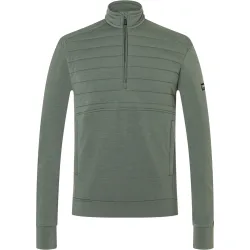Super.Natural Herren Padded Zip Turtleneck Pullover
