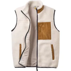 Passenger Herren Trekker Deep Pile Sherpa Weste