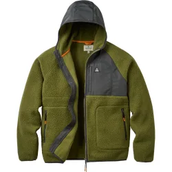 Passenger Herren Offgrid Sherpa Fleece Hoodie Jacke