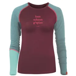 Ein schöner Fleck Erde Damen Losn, Schau'n, Gspiar'n Longsleeve