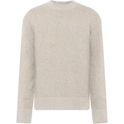 KnowledgeCotton Apparel Herren Lambswool Jacquard Pullover