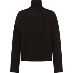 KnowledgeCotton Apparel Damen Lambswool High Neck Pullover