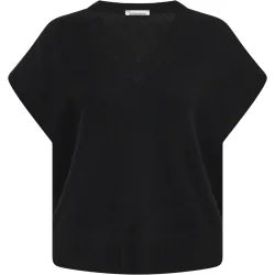 KnowledgeCotton Apparel Damen Lambswool Knit Vest Pullover