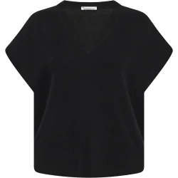 KnowledgeCotton Apparel Damen Lambswool Knit Vest Pullover