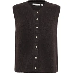 KnowledgeCotton Apparel Damen Soufflé Yarn Weste