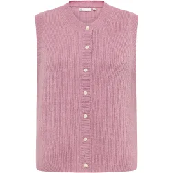 KnowledgeCotton Apparel Damen Soufflé Yarn Weste