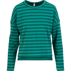 Blutsgeschwister Damen Stereo Rainbow Crew Longsleeve