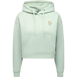 Black Diamond Damen Pine Diamond PO Cropped Hoodie