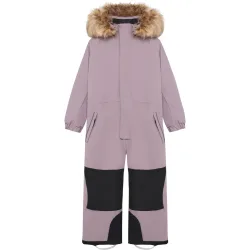 Color Kids Kinder Contrast & Fur Schneeanzug