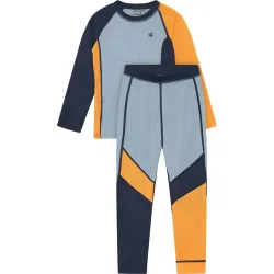 Color Kids Kinder Ski Colorblock Unterwäsche Set