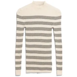 Armedangels Damen Alaania Striped Knit Longsleeve