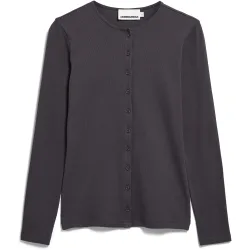 Armedangels Damen Rib Button Jacke